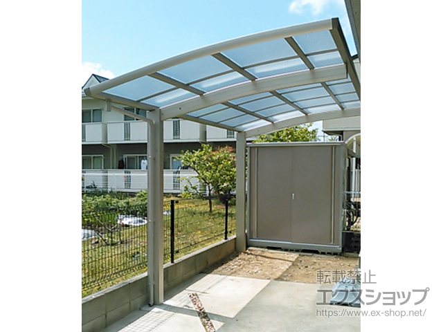 兵庫県赤穂市ののカーポート レイナポートグラン　積雪〜20cm対応 施工例