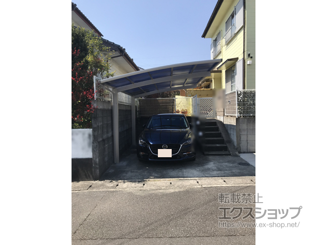 宮崎県日向市ののカーポート レイナポートグラン　積雪〜20cm対応 施工例