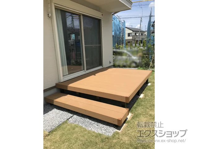 千葉県市原市のYKKAPのウッドデッキ リウッドデッキ 200 施工例