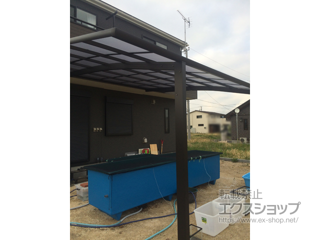 千葉県野田市ののカーポート レイナベーカポートグラン　積雪〜20cm対応 施工例