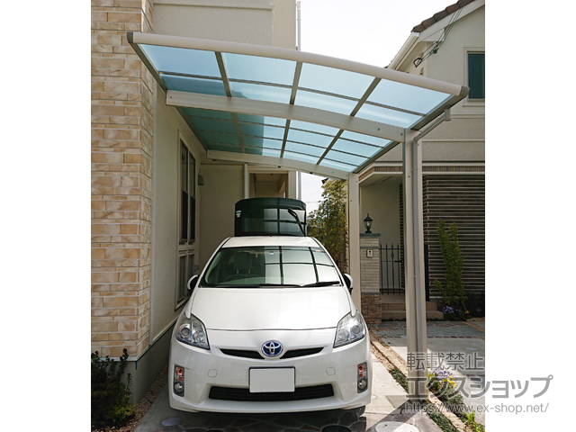 兵庫県神戸市ののカーポート レイナポートグラン　積雪〜20cm対応 施工例