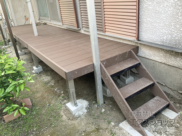 愛知県名古屋市ののウッドデッキ リウッドデッキ 200 施工例