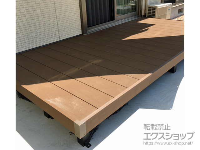 茨城県常陸太田市ののウッドデッキ リウッドデッキ 200 施工例