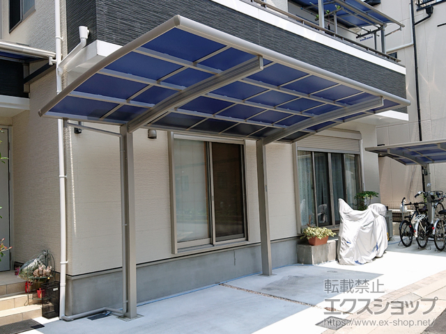 兵庫県宝塚市ののカーポート レイナポートグラン　積雪〜20cm対応 施工例