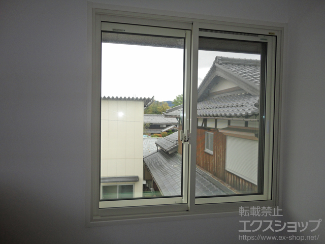 滋賀県高島市のの二重窓（内窓） インプラス ダストバリア仕様 引違い窓 2枚建 施工例