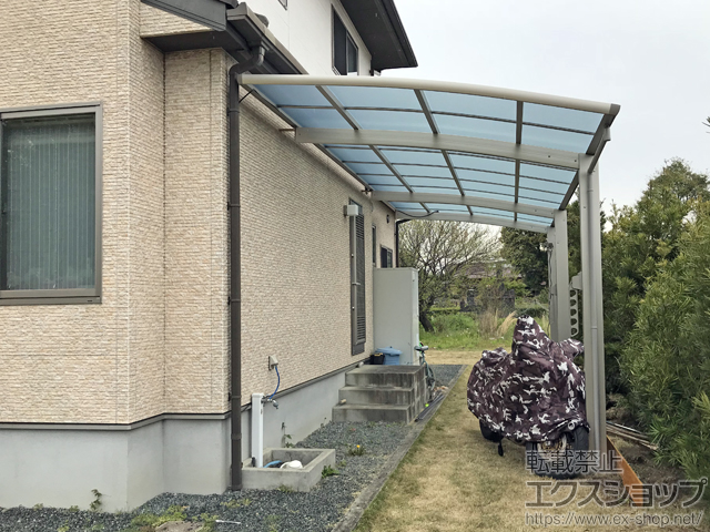 熊本県合志市ののカーポート レイナポートグラン 延長　積雪〜20cm対応 施工例