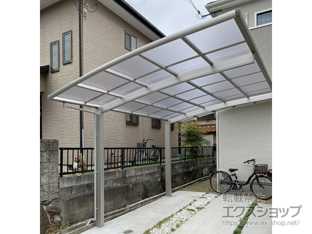 奈良県大和郡山市ののカーポート レイナポートグラン　積雪〜20cm対応 施工例