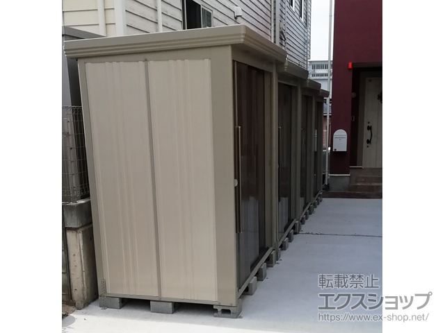 神奈川県横浜市のの物置・屋外倉庫 Mr.ストックマンダンディ 一般型 1832×1222×2110 ND-1812-【B】 施工例