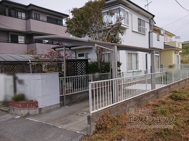 埼玉県加須市ののカーポート レイナポートグラン　積雪〜20cm対応 施工例