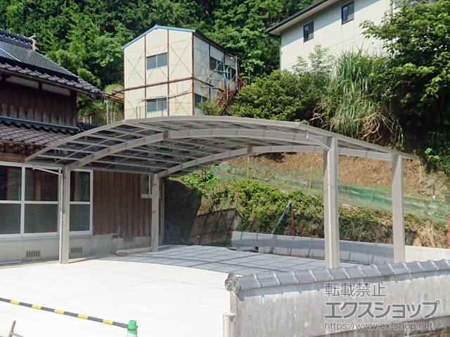 佐賀県伊万里市ののカーポート レイナトリプルポートグラン　積雪〜20cm対応 施工例