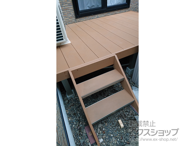 北海道札幌市ののウッドデッキ リウッドデッキ 200 施工例