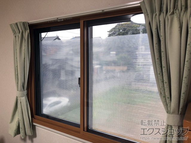 千葉県船橋市のの二重窓（内窓） インプラス ダストバリア仕様 引違い窓 2枚建 施工例