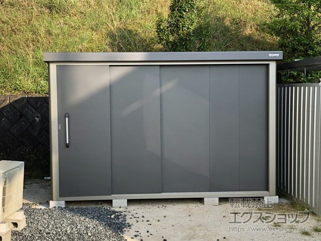 島根県邑智郡邑南町のの物置・屋外倉庫 エスケーエイト SK8-180 一般型 3000×2000×1940 SK8-180-GK 施工例