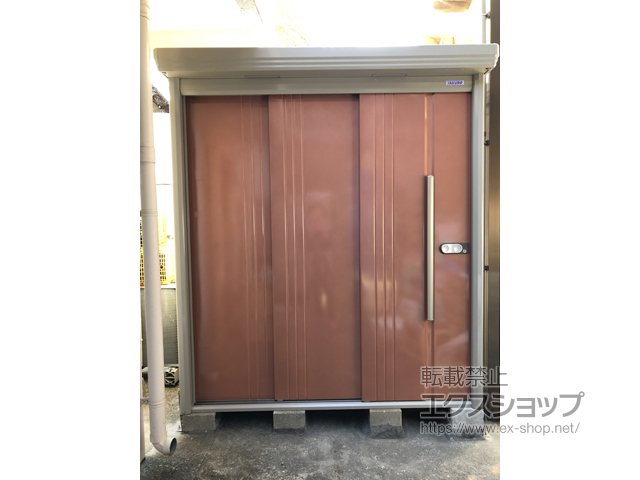 高知県香南市のの物置・屋外倉庫 Mr.ストックマンダンディ 一般型 1832×1222×2110 ND-1812-T 施工例