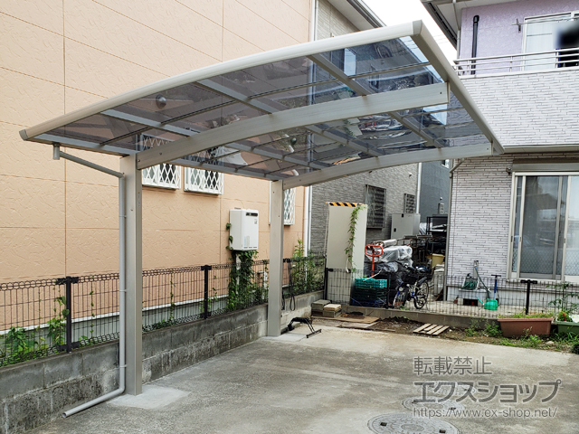 埼玉県深谷市ののカーポート プレシオスポート 積雪〜20cm対応 施工例