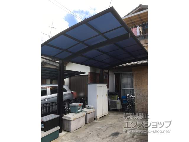 大阪府堺市ののカーポート レイナポートグラン　積雪〜20cm対応 施工例