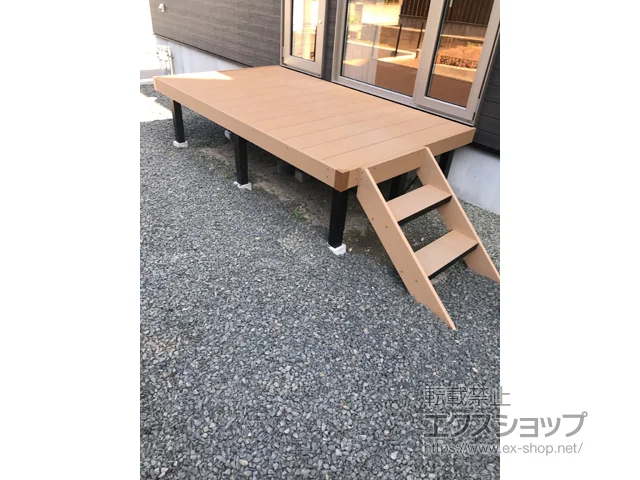 北海道札幌市ののフェンス・柵・塀、ウッドデッキ マージウッドデッキ 施工例