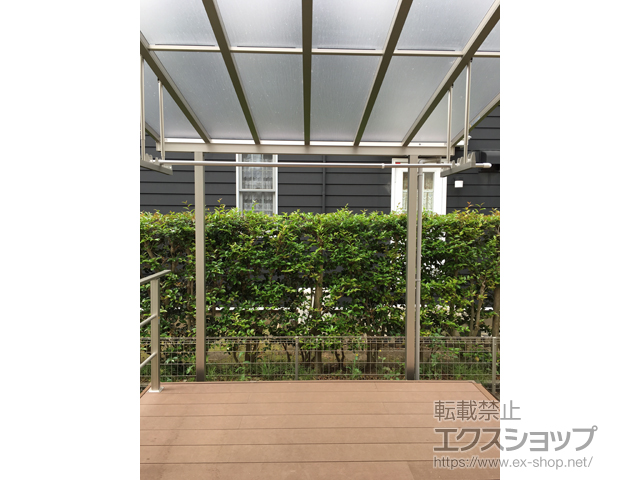 東京都狛江市ののウッドデッキ リウッドデッキ 200 施工例