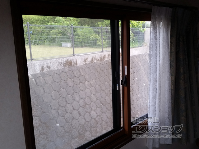 宮崎県宮崎市のの二重窓（内窓） インプラス ダストバリア仕様 引違い窓 2枚建 施工例