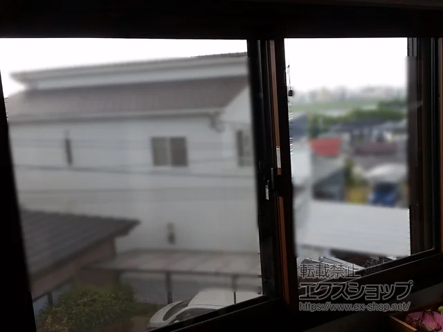 宮崎県宮崎市のの内窓（二重窓・二重サッシ） インプラス ダストバリア仕様 引違い窓 2枚建 施工例
