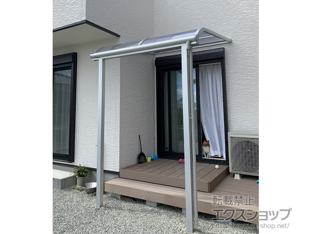 兵庫県神戸市ののテラス屋根 ヴェクターテラス R型 テラスタイプ 単体 積雪〜20cm対応 施工例