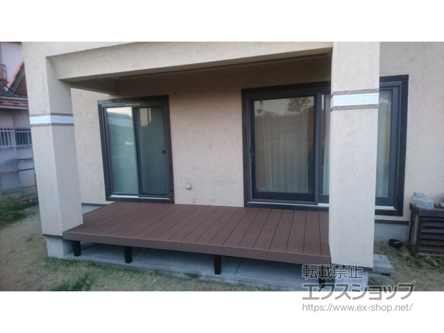 愛知県豊田市ののウッドデッキ リウッドデッキ 200 施工例