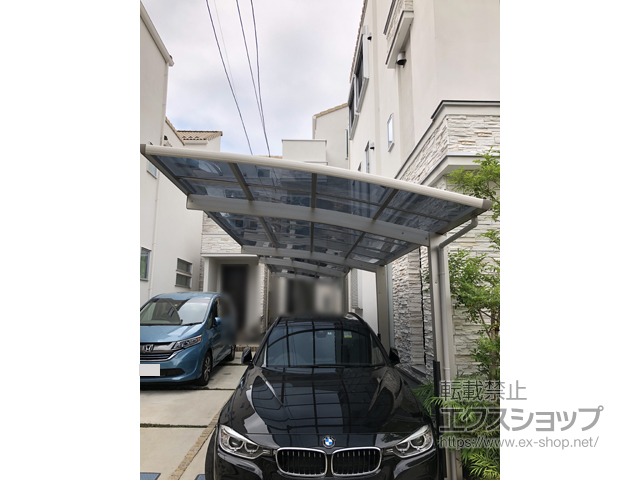 神奈川県川崎市ののカーポート プレシオスポート 積雪〜20cm対応 施工例