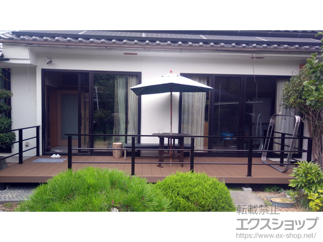 長野県上田市ののウッドデッキ リウッドデッキ 200 施工例