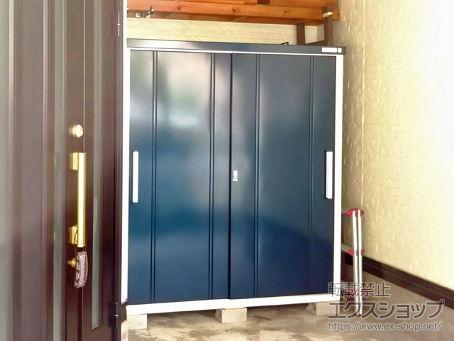 大阪府大阪市のの物置・屋外倉庫 クール COOL-1790 一般型 1700×900×1937 COOL-1790-OM 施工例