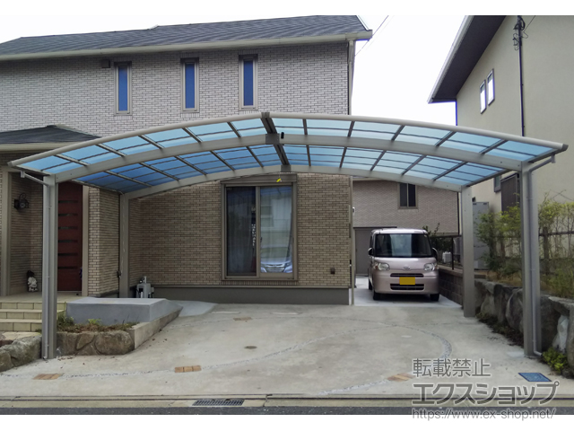 福岡県北九州市ののカーポート レイナトリプルポートグラン　積雪〜20cm対応 施工例