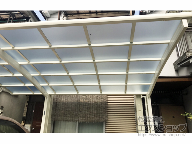 兵庫県川西市ののカーポート レイナポートグラン　積雪〜20cm対応 施工例