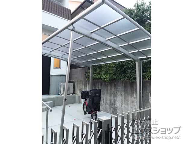 東京都世田谷区ののカーポート レイナポートグラン　積雪〜20cm対応 施工例