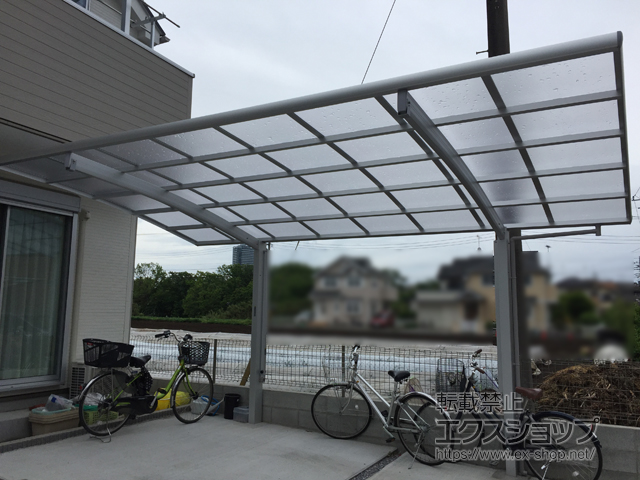 東京都八王子市ののカーポート レイナポートグラン 積雪〜20cm対応 施工例