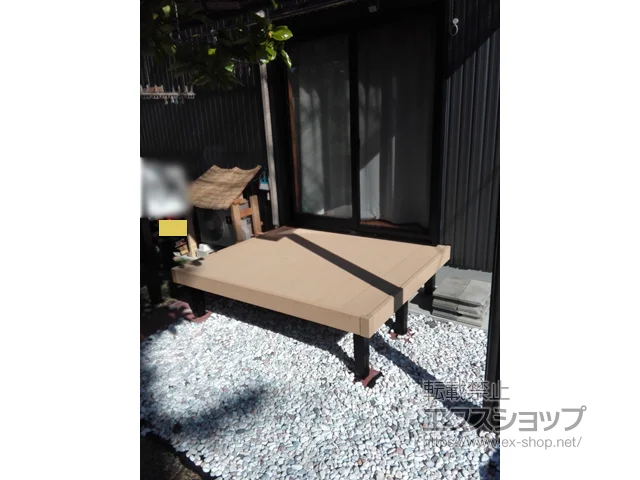高知県四万十市のYKKAPのウッドデッキ リウッドデッキ 200 施工例