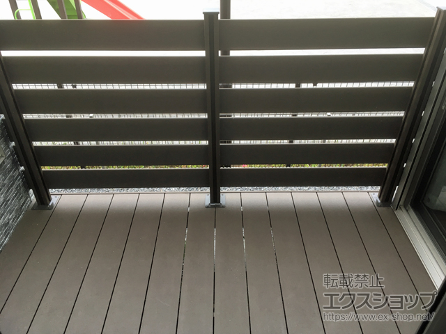 千葉県柏市ののウッドデッキ 樹ら楽ステージ 施工例