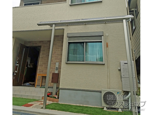 兵庫県神戸市ののテラス屋根 ヴェクターテラス R型 テラスタイプ 連棟 積雪〜20cm対応 施工例