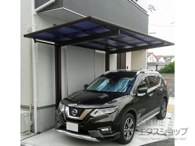 埼玉県草加市ののカーポート エフルージュグラン　積雪〜20cm対応 施工例