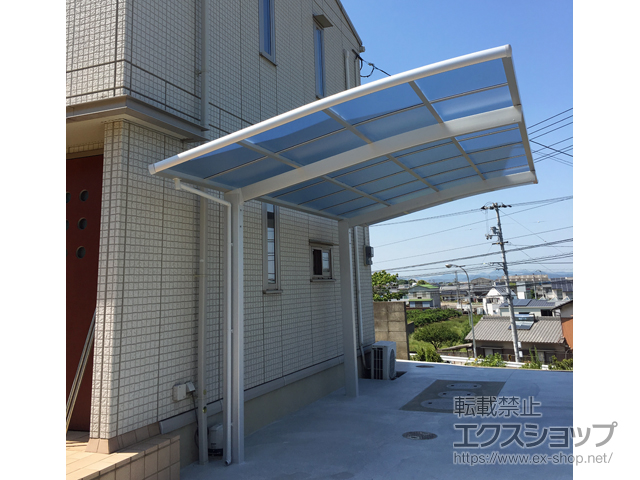 香川県高松市ののカーポート ネスカR (ラウンドスタイル) 積雪〜20cm対応 施工例