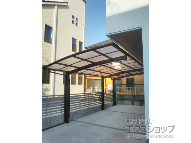 東京都大田区ののカーポート レイナポートグラン 延長　積雪〜20cm対応 施工例