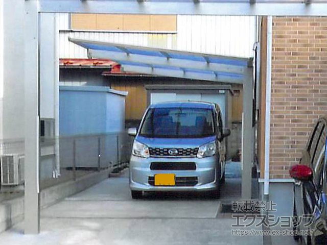 宮城県大崎市ののカーポート エフルージュグラン　積雪〜20cm対応 マテリアルカラー 施工例