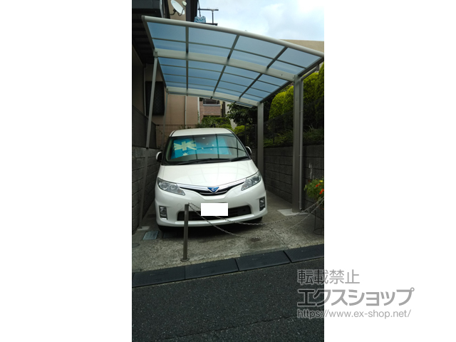 東京都練馬区ののカーポート レイナポートグラン　積雪〜20cm対応 施工例