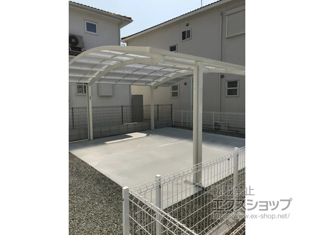 兵庫県北相馬郡利根町のValue Selectのカーポート レイナツインポートグラン 積雪〜20cm対応 施工例