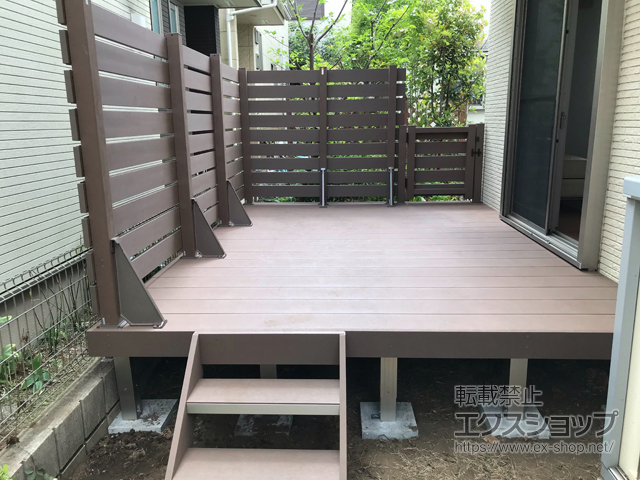 東京都杉並区ののウッドデッキ リウッドデッキ 200 施工例