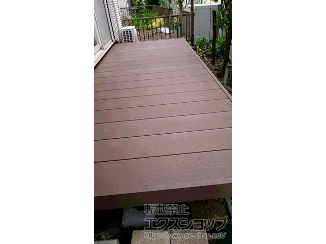 東京都町田市ののウッドデッキ マージウッドデッキ 施工例