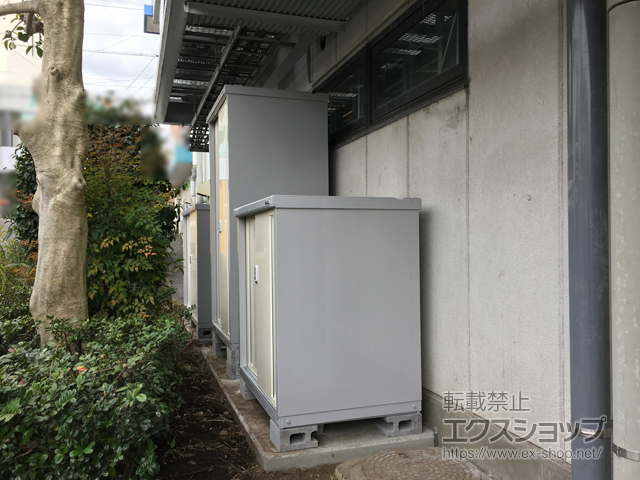 神奈川県座間市のの物置・屋外倉庫 シンプリー 一般型 1740×755×1303 MJX-177C-FW 施工例