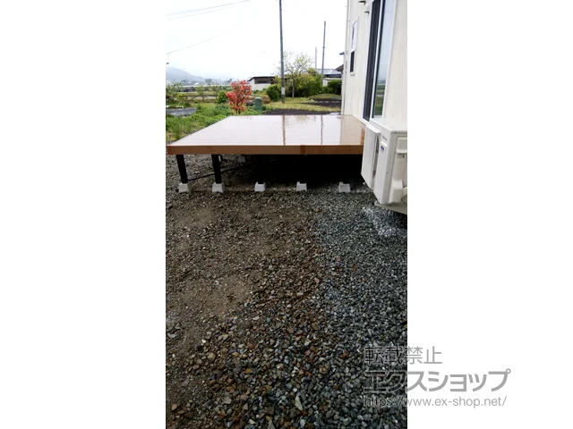 岩手県盛岡市のYKKAPのウッドデッキ リウッドデッキ 200 施工例
