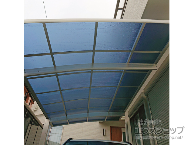 東京都府中市ののカーポート プレシオスポート 積雪〜20cm対応 施工例