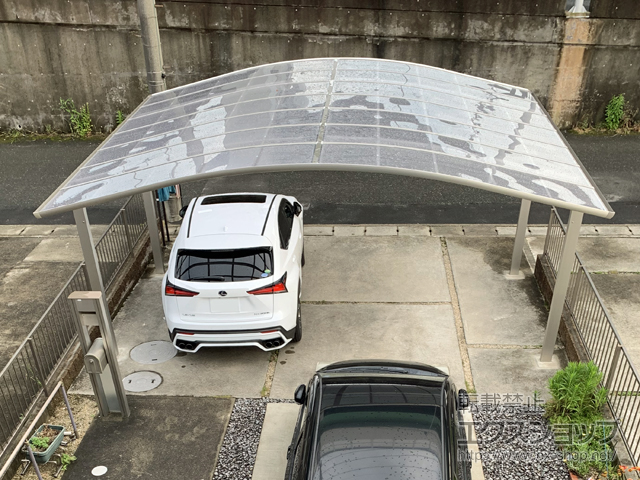 愛知県名古屋市ののカーポート レイナツインポートグラン　積雪〜20cm対応 施工例