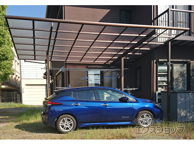滋賀県大津市ののカーポート エフルージュ プラス　積雪〜20cm対応 施工例