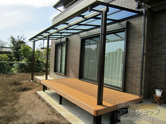 ��錧�����ʎs��YKKAP�̃e���X���� �\�����A F�^ �e���X�^�C�v �A�� �ϐ�`20cm�Ή� �{�H��